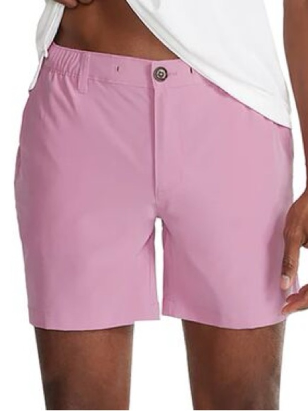 Chubbies Everywhere 6” Inseam Pink Shorts  with Drawstring size Medium